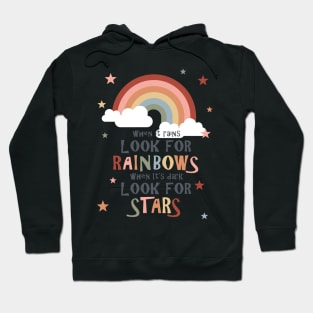 Look for rainbows earth tribe Hoodie